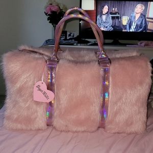SUGAR THRILLZ PINK WEEKENDER DUFFLE BAG